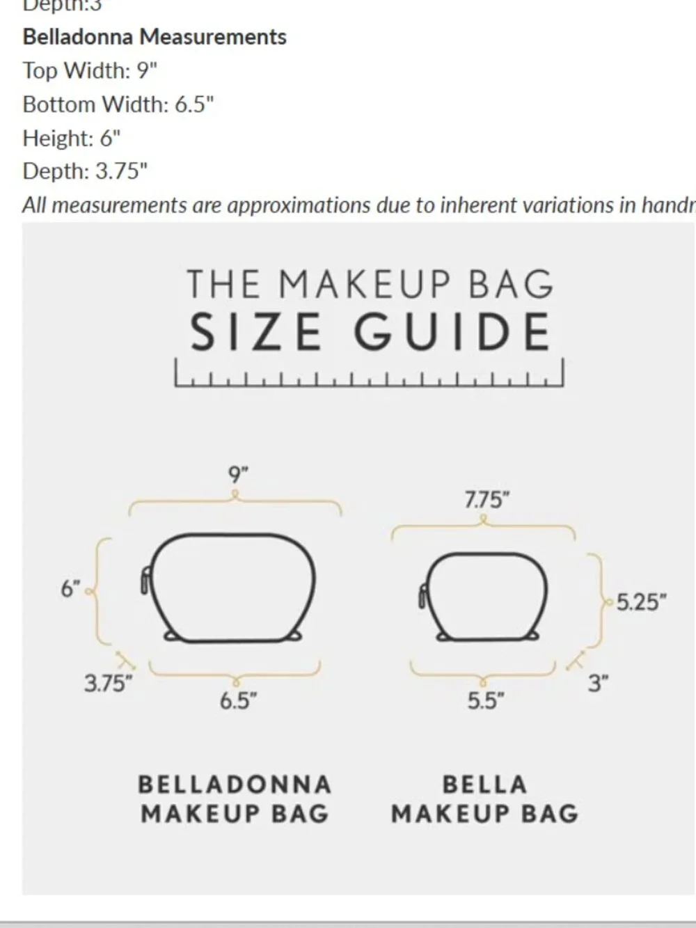 BNNU Portland Leather Forrest Belladonna Makeup Bag